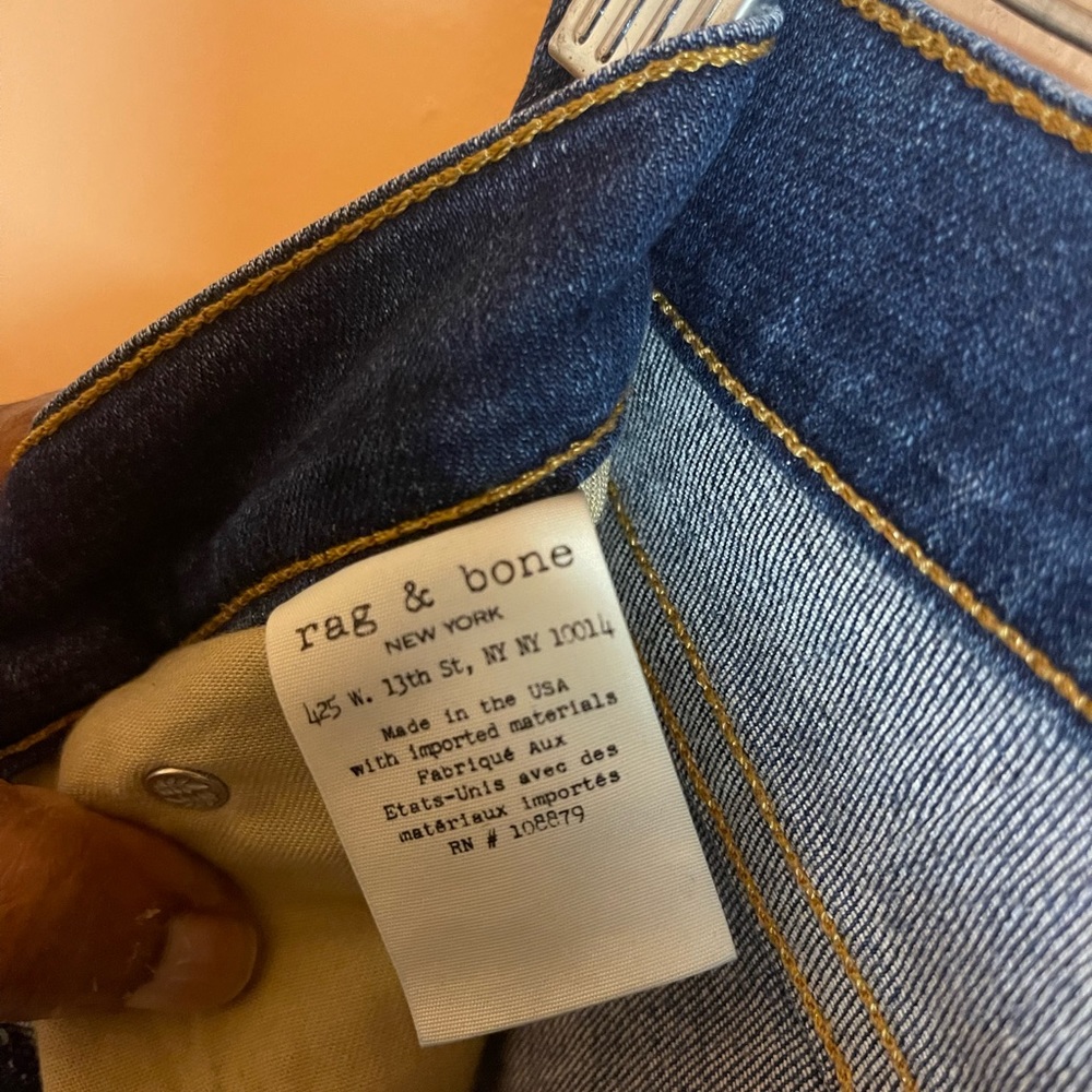 Rag &  Bone New York Size 23 Women’s Jeans Good Condition - Picture 7 of 8